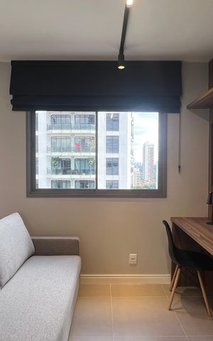 Studio à venda com 24m², 1 quarto e sem vaga Studio à venda com 24m², 1 quarto e sem vagaSala