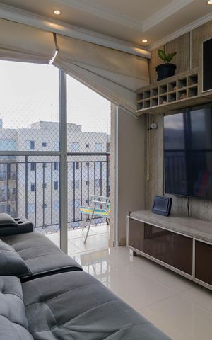 Apartamento à venda com 45m², 2 quartos e 1 vaga Apartamento à venda com 45m², 2 quartos e 1 vagaSala