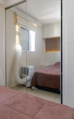 Apartamento à venda com 45m², 2 quartos e 1 vaga Apartamento à venda com 45m², 2 quartos e 1 vagaQuarto 1 - Armários