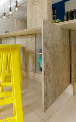 Apartamento à venda com 45m², 2 quartos e 1 vaga Apartamento à venda com 45m², 2 quartos e 1 vagaSala de Jantar - Armários