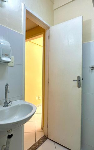 Apartamento para alugar com 30m², 1 quarto e sem vagaBanheiro
