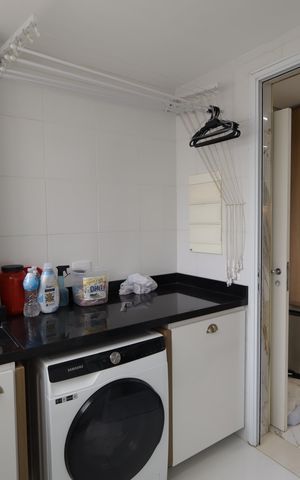 Apartamento à venda com 138m², 3 quartos e 2 vagasÁrea de Serviço