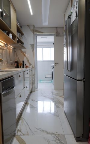 Apartamento à venda com 138m², 3 quartos e 2 vagasCozinha
