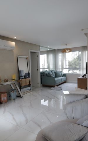 Apartamento à venda com 138m², 3 quartos e 2 vagasSala