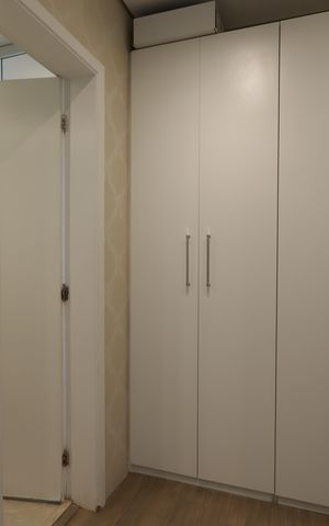 Apartamento à venda com 138m², 3 quartos e 2 vagasCloset da suíte