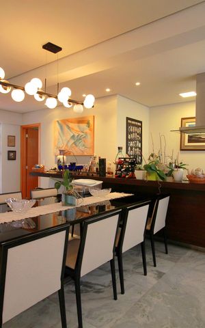 Apartamento à venda com 200m², 5 quartos e 4 vagasSala de Jantar