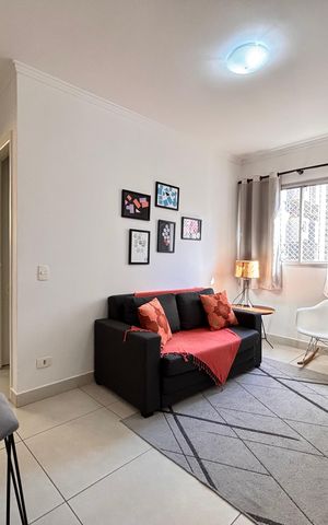 Apartamento à venda com 37m², 1 quarto e 1 vaga Apartamento à venda com 37m², 1 quarto e 1 vagaSala