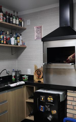 Casa de condomínio à venda com 124m², 3 quartos e 1 vagaCozinha