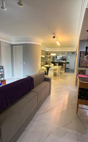 Apartamento à venda com 156m², 3 quartos e 3 vagas Apartamento à venda com 156m², 3 quartos e 3 vagasSala