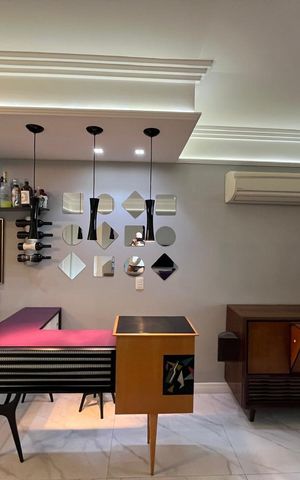 Apartamento à venda com 156m², 3 quartos e 3 vagas Apartamento à venda com 156m², 3 quartos e 3 vagasSala