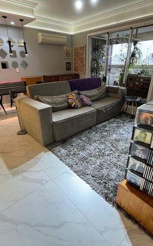 Apartamento à venda com 156m², 3 quartos e 3 vagas Apartamento à venda com 156m², 3 quartos e 3 vagasSala