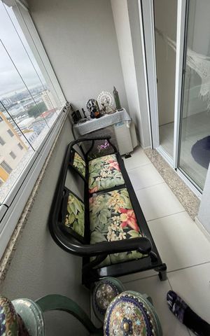 Apartamento à venda com 156m², 3 quartos e 3 vagas Apartamento à venda com 156m², 3 quartos e 3 vagasSacada da suíte