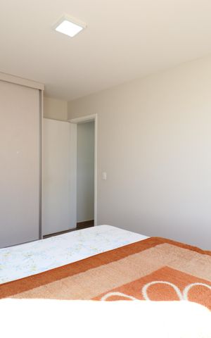 Apartamento à venda com 55m², 1 quarto e 1 vagaQuarto