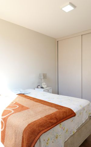 Apartamento à venda com 55m², 1 quarto e 1 vagaQuarto