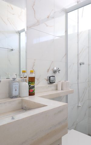 Apartamento à venda com 55m², 1 quarto e 1 vagaBanheiro