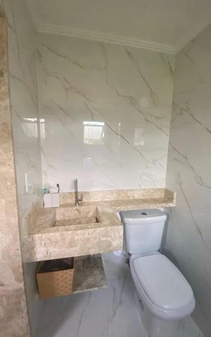 Casa de condomínio à venda com 225m², 4 quartos e 2 vagas Casa de condomínio à venda com 225m², 4 quartos e 2 vagasBanheiro