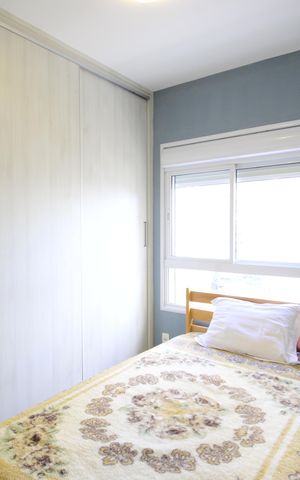 Apartamento à venda com 44m², 1 quarto e 1 vagaSuíte