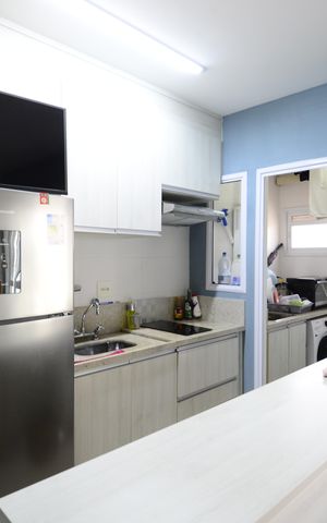 Apartamento à venda com 44m², 1 quarto e 1 vagaCozinha