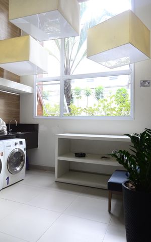 Apartamento à venda com 44m², 1 quarto e 1 vagaLavanderia