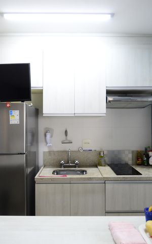 Apartamento à venda com 44m², 1 quarto e 1 vagaCozinha