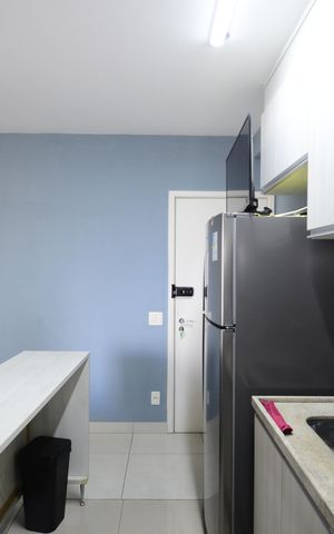 Apartamento à venda com 44m², 1 quarto e 1 vagaCozinha