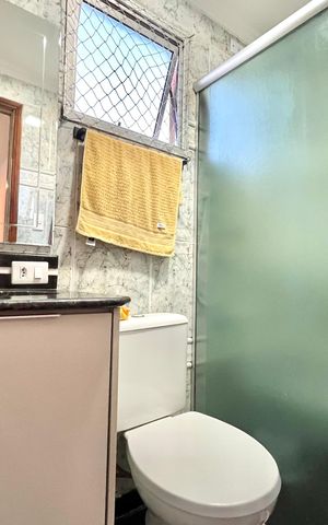 Apartamento para alugar com 51m², 2 quartos e 1 vaga Apartamento para alugar com 51m², 2 quartos e 1 vagaBanheiro