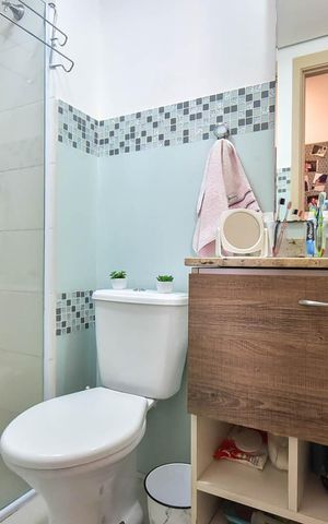Apartamento à venda com 48m², 2 quartos e 1 vaga Apartamento à venda com 48m², 2 quartos e 1 vagaBanheiro
