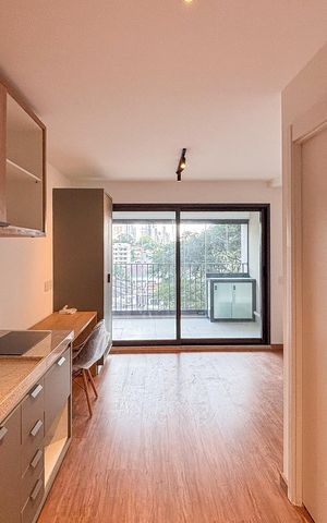 Studio para alugar com 28m², 1 quarto e sem vaga Studio para alugar com 28m², 1 quarto e sem vagaStudio