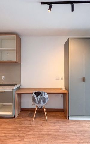 Studio para alugar com 28m², 1 quarto e sem vaga Studio para alugar com 28m², 1 quarto e sem vagaStudio