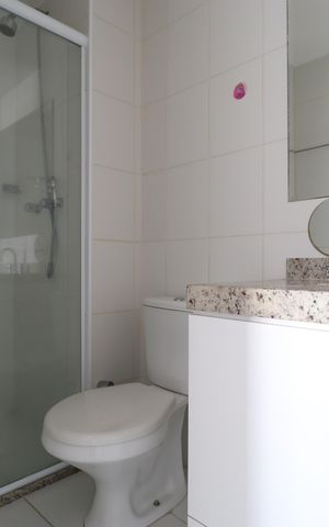Apartamento para alugar com 62m², 2 quartos e 1 vagaBanheiro da Suíte