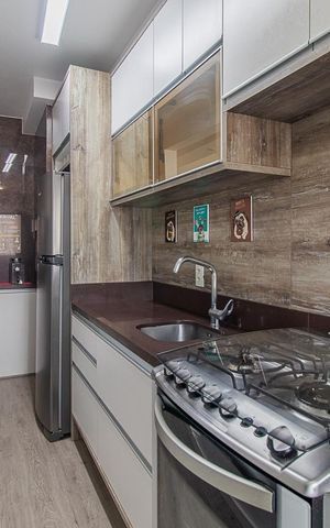 Apartamento à venda com 71m², 3 quartos e 1 vagaCozinha e Área de Serviço