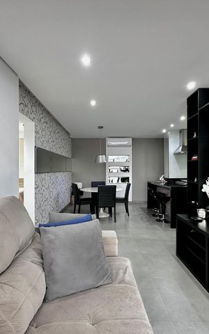 Apartamento à venda com 74m², 2 quartos e 1 vaga Apartamento à venda com 74m², 2 quartos e 1 vagaSala