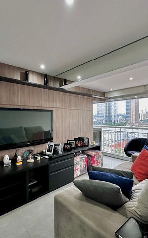 Apartamento à venda com 74m², 2 quartos e 1 vaga Apartamento à venda com 74m², 2 quartos e 1 vagaSala