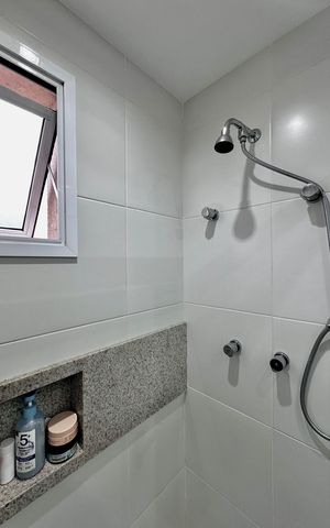 Apartamento à venda com 74m², 2 quartos e 1 vaga Apartamento à venda com 74m², 2 quartos e 1 vagaBanheiro Suíte