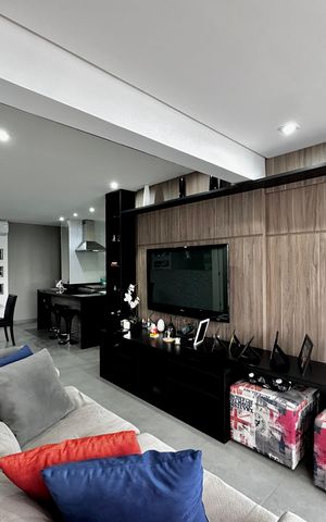 Apartamento à venda com 74m², 2 quartos e 1 vaga Apartamento à venda com 74m², 2 quartos e 1 vagaSala