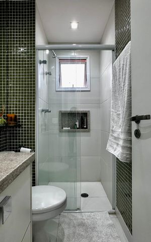Apartamento à venda com 74m², 2 quartos e 1 vaga Apartamento à venda com 74m², 2 quartos e 1 vagaBanheiro Social