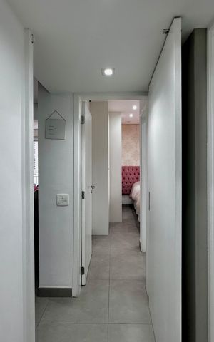 Apartamento à venda com 74m², 2 quartos e 1 vaga Apartamento à venda com 74m², 2 quartos e 1 vagaCorredor Quartos