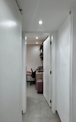 Apartamento à venda com 74m², 2 quartos e 1 vaga Apartamento à venda com 74m², 2 quartos e 1 vagaCorredor Quartos