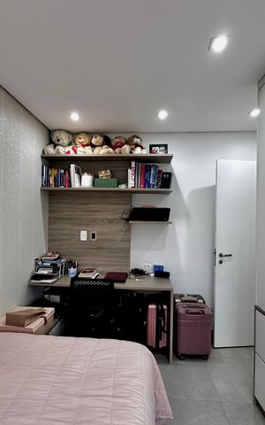 Apartamento à venda com 74m², 2 quartos e 1 vaga Apartamento à venda com 74m², 2 quartos e 1 vagaQuarto 2