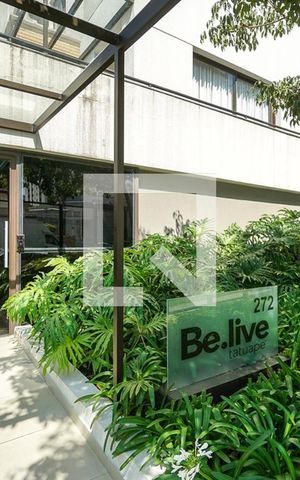 Studio à venda com 27m², 1 quarto e sem vagaFachada 