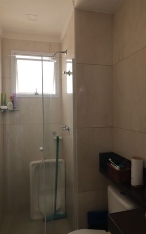 Apartamento para alugar com 49m², 2 quartos e 1 vaga Apartamento para alugar com 49m², 2 quartos e 1 vagaBanheiro