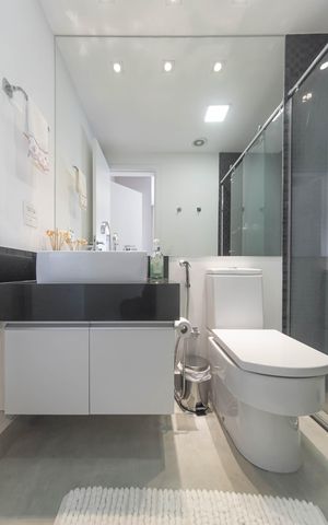 Apartamento para alugar com 92m², 2 quartos e 2 vagasBanheiro da Suíte 1