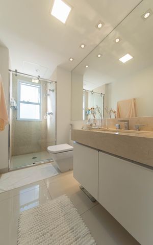 Apartamento para alugar com 92m², 2 quartos e 2 vagasBanheiro da Suíte 2