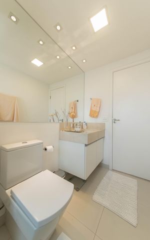 Apartamento para alugar com 92m², 2 quartos e 2 vagasBanheiro da Suíte 2