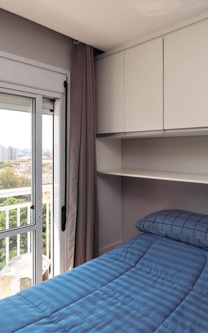 Apartamento para alugar com 59m², 2 quartos e 1 vagaQuarto 1 - Suíte