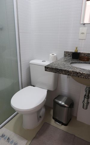 Apartamento à venda com 64m², 3 quartos e 1 vagaBanheiro Social