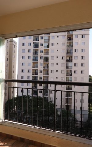 Apartamento à venda com 64m², 3 quartos e 1 vagaVaranda