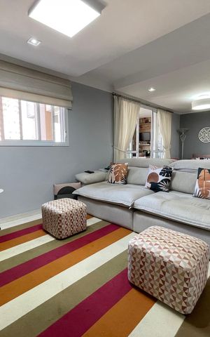 Apartamento à venda com 89m², 2 quartos e 2 vagas Apartamento à venda com 89m², 2 quartos e 2 vagasSala