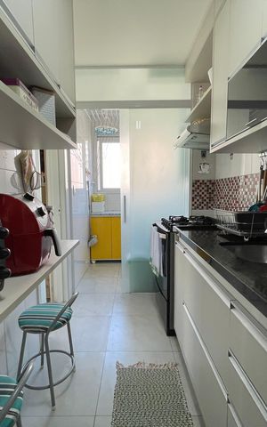 Apartamento à venda com 89m², 2 quartos e 2 vagas Apartamento à venda com 89m², 2 quartos e 2 vagasCozinha