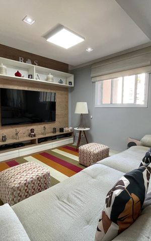 Apartamento à venda com 89m², 2 quartos e 2 vagas Apartamento à venda com 89m², 2 quartos e 2 vagasSala